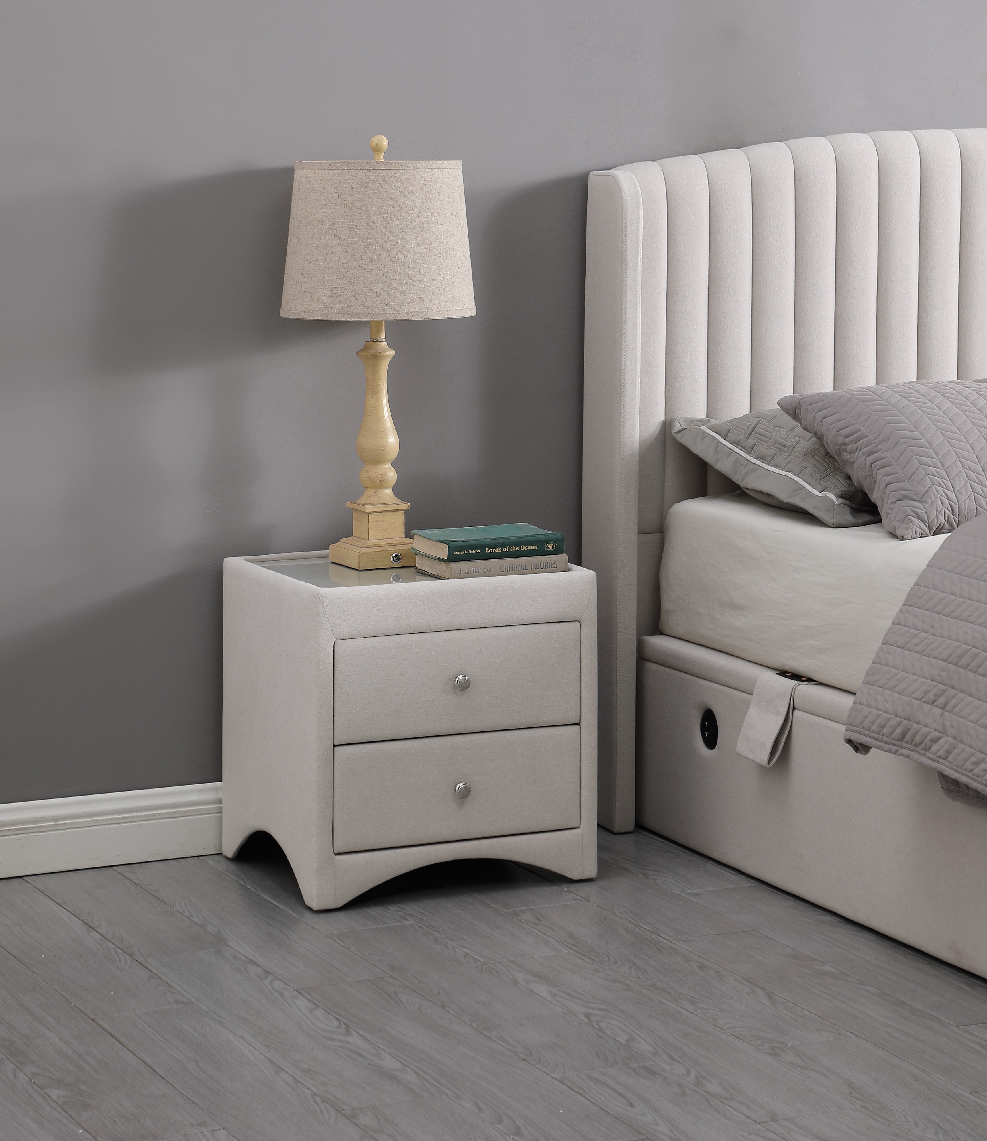 Ottoman deals bedside table